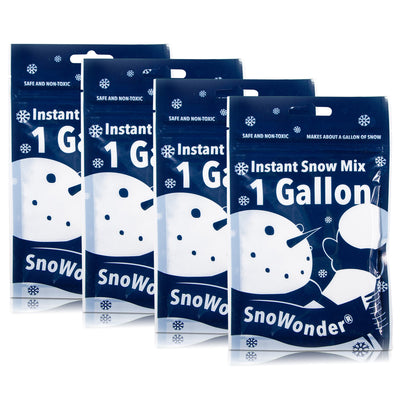 SnoWonder Instant Snow Fake Artificial Snow - Great for Making Cloud Slime