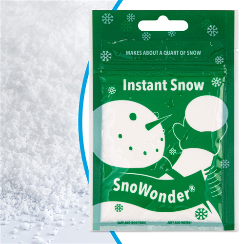 Snowonder - 24 Mini Packets of Instant Snow