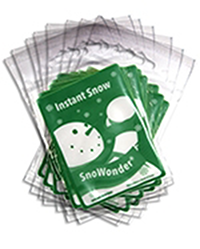 Snowonder - 24 Mini Packets of Instant Snow