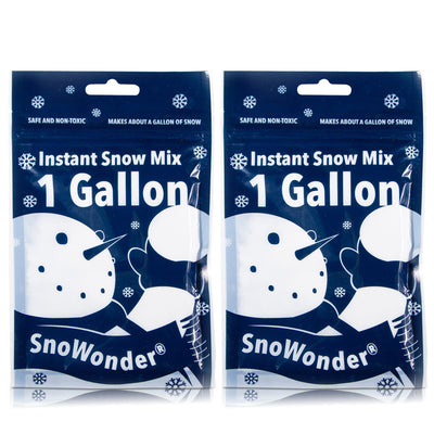 SnoWonder Instant Snow Fake Artificial Snow - Great for Making Cloud Slime