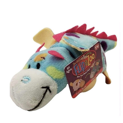 Flipazoo Mini Popcorn Unicorn to Jellybean Dragon Flipazoo 5" Stuffed Animal - New With Tags